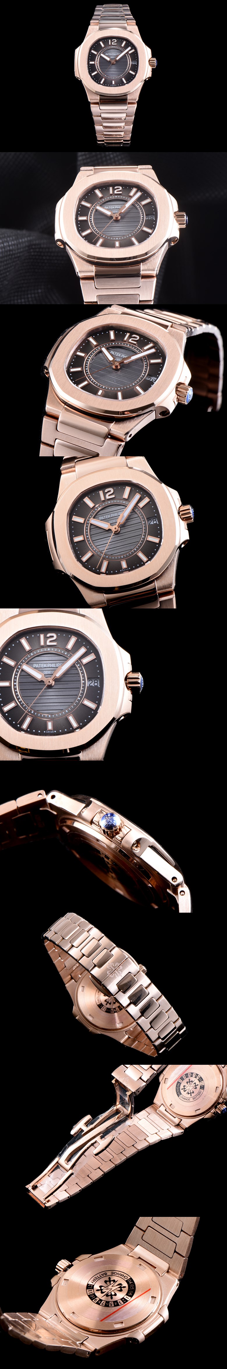 파텍필립 여성용 노틸러스-12 쿼츠 70111R-010